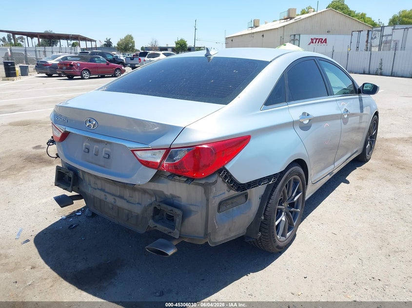 2011 Hyundai Sonata VIN 5NPEC4AC0BH134297 IAAI salvage auction — REAR END, Salvage (California), sold $625 on 2026-07-10 (photo 4)