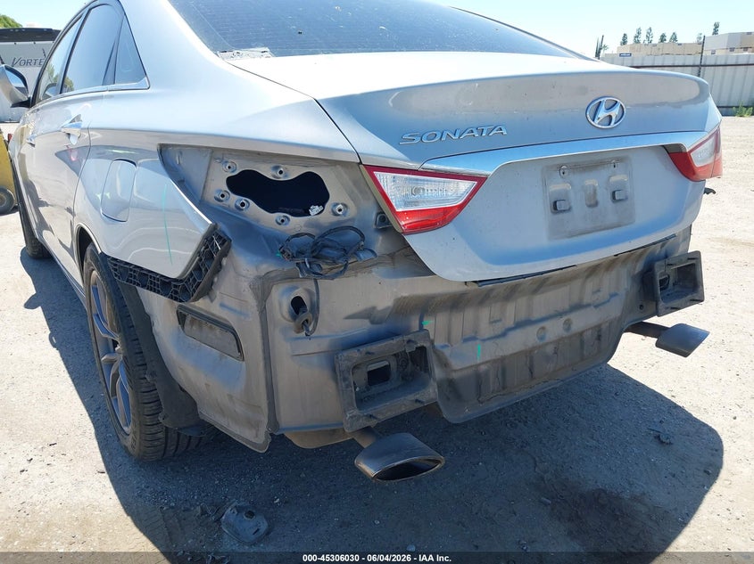 2011 Hyundai Sonata VIN 5NPEC4AC0BH134297 IAAI salvage auction — REAR END, Salvage (California), sold $625 on 2026-07-10 (photo 6)