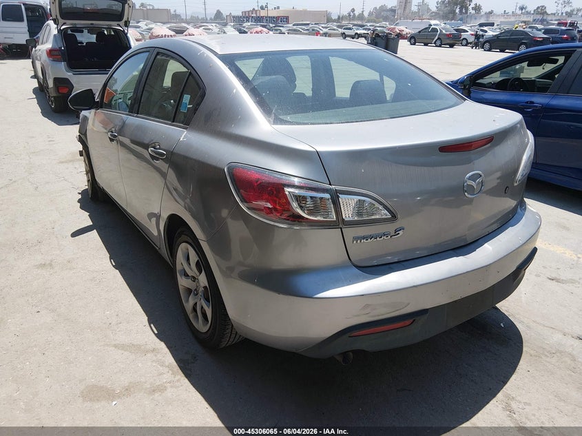 2011 Mazda 3 VIN JM1BL1UG7B1490690 IAAI salvage auction — LEFT FRONT, Salvage (California), sold $525 on 2026-07-15 (photo 3)