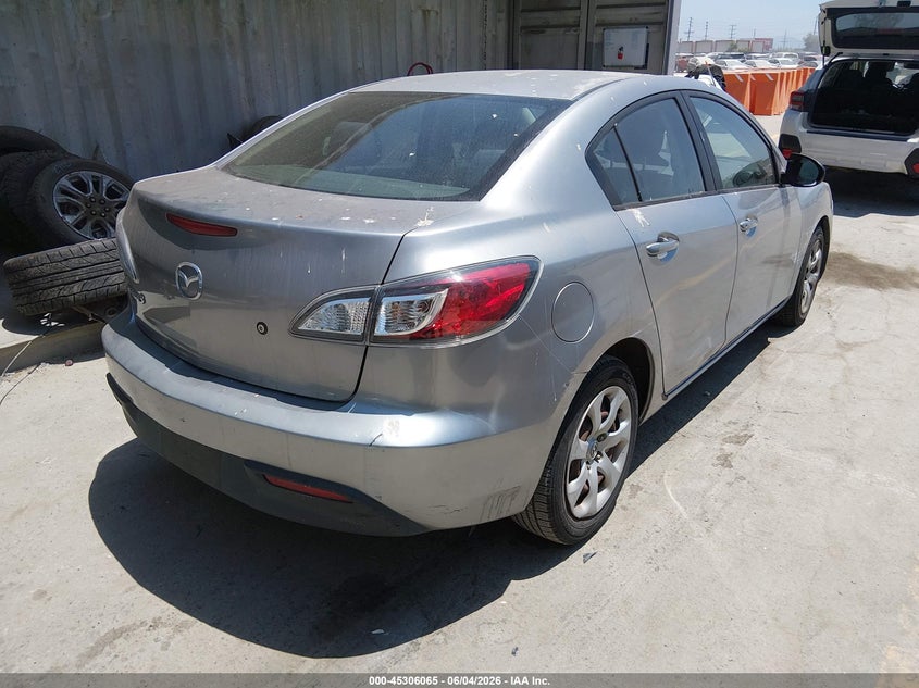 2011 Mazda 3 VIN JM1BL1UG7B1490690 IAAI salvage auction — LEFT FRONT, Salvage (California), sold $525 on 2026-07-15 (photo 4)