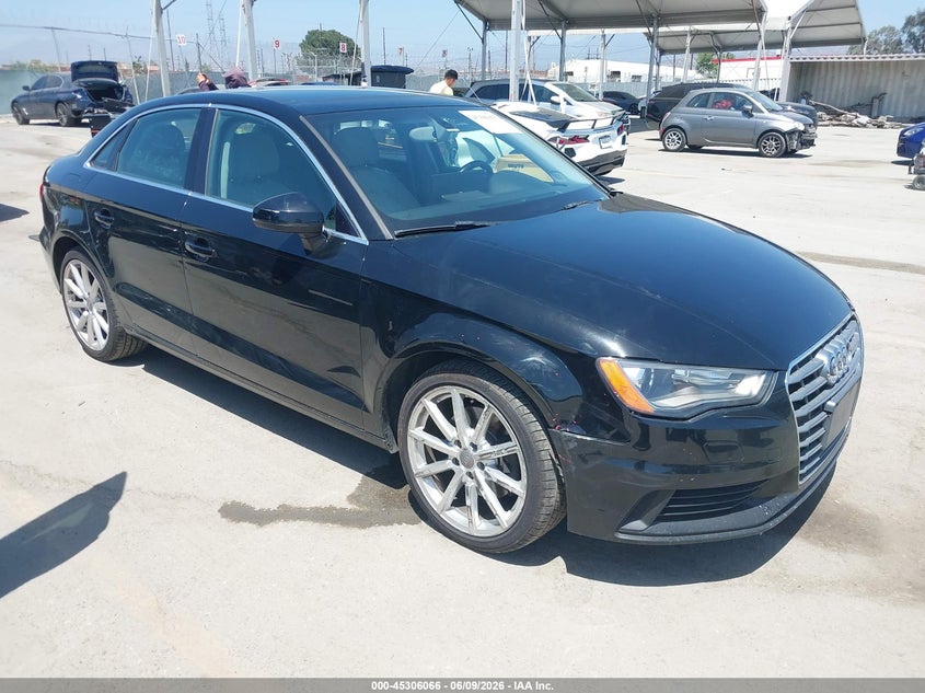 2015 Audi A3 VIN WAUACGFF5F1054877 IAAI salvage auction — RIGHT FRONT, Salvage Title, sold $3,650 on 2026-07-08 (photo 1)