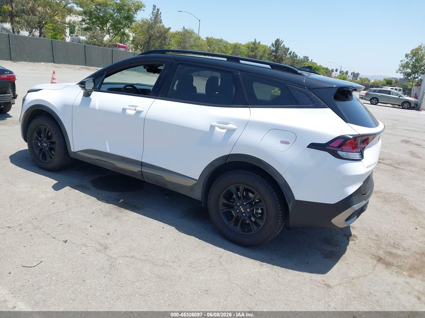 2024 Kia Sportage VIN 5XYK7CDF4RG154979 IAAI salvage auction — REAR END, Salvage (California), sold $9,600 on 2026-07-28 (photo 3)