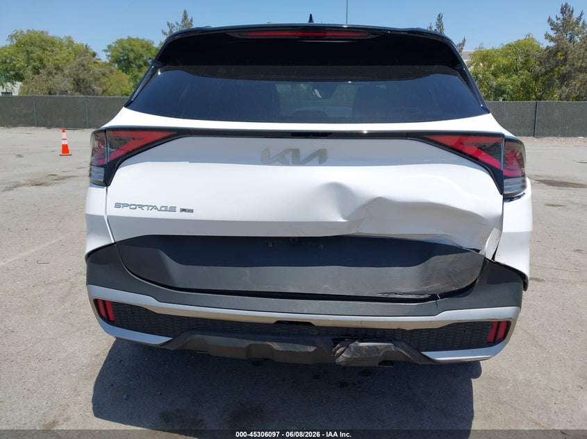 2024 Kia Sportage VIN 5XYK7CDF4RG154979 IAAI salvage auction — REAR END, Salvage (California), sold $9,600 on 2026-07-28 (photo 6)