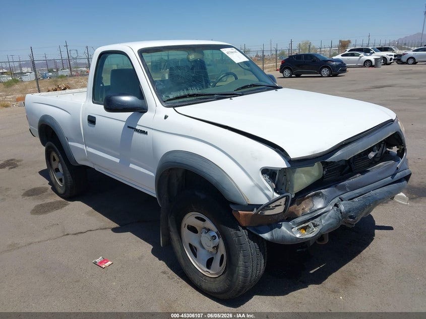 2004 Toyota Tacoma VIN 5TEPM62N34Z466722 IAAI salvage auction — FRONT END, Salvage (Arizona), sold $3,550 on 2026-07-26 (photo 1)