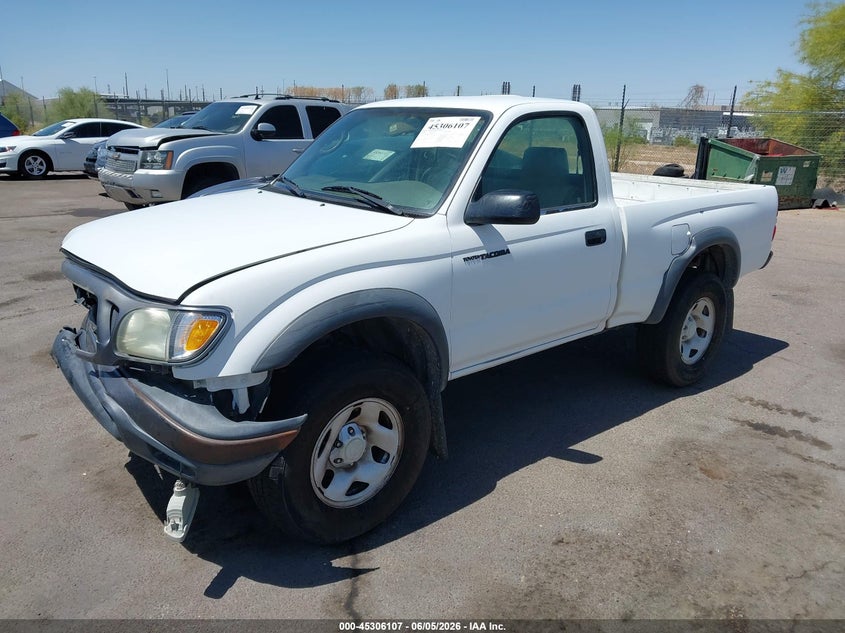 2004 Toyota Tacoma VIN 5TEPM62N34Z466722 IAAI salvage auction — FRONT END, Salvage (Arizona), sold $3,550 on 2026-07-26 (photo 2)