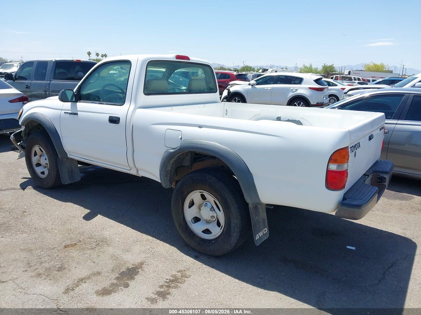 2004 Toyota Tacoma VIN 5TEPM62N34Z466722 IAAI salvage auction — FRONT END, Salvage (Arizona), sold $3,550 on 2026-07-26 (photo 3)