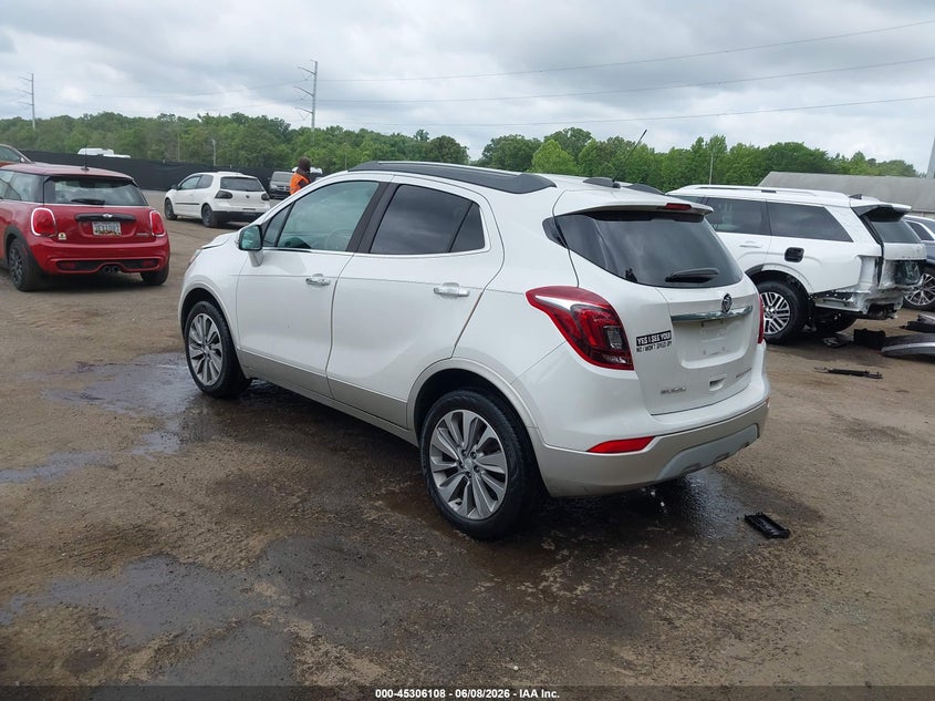 2018 Buick Encore VIN KL4CJASBXJB651246 IAAI salvage auction — FRONT END, Salvage Title, sold $2,250 on 2026-07-15 (photo 3)