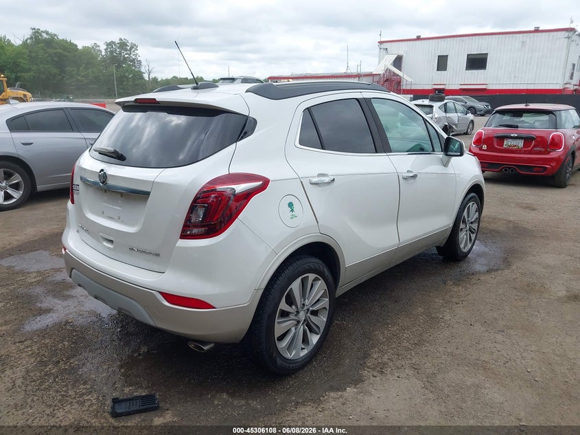 2018 Buick Encore VIN KL4CJASBXJB651246 IAAI salvage auction — FRONT END, Salvage Title, sold $2,250 on 2026-07-15 (photo 4)