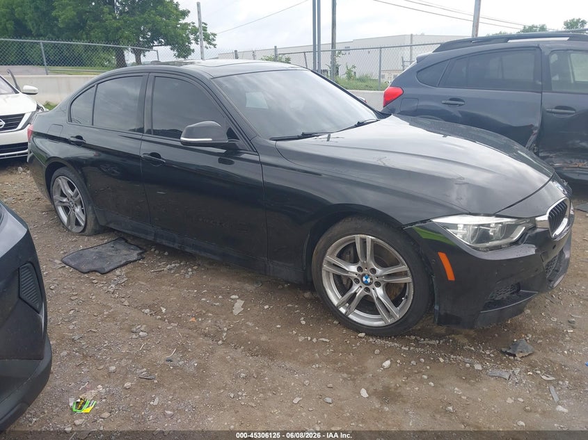 2018 BMW 3er VIN WBA8D9G52JNU67144 IAAI salvage auction — FRONT END, Salvage Title, sold $3,000 on 2026-07-09 (photo 1)