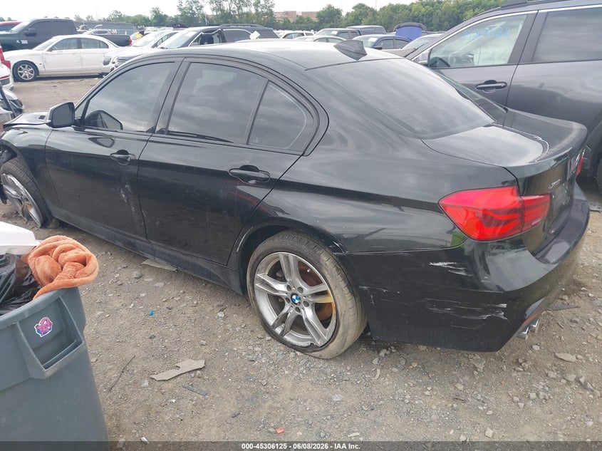 2018 BMW 3er VIN WBA8D9G52JNU67144 IAAI salvage auction — FRONT END, Salvage Title, sold $3,000 on 2026-07-09 (photo 3)