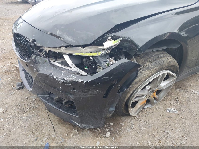 2018 BMW 3er VIN WBA8D9G52JNU67144 IAAI salvage auction — FRONT END, Salvage Title, sold $3,000 on 2026-07-09 (photo 6)