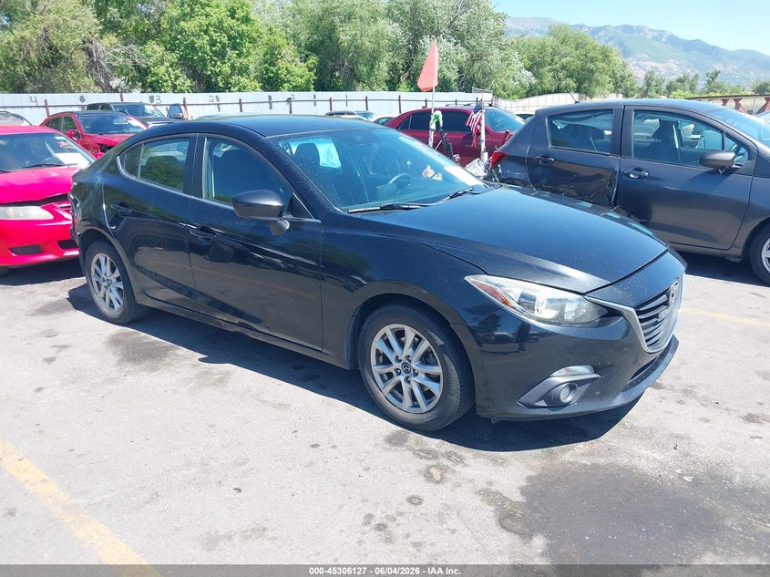 2015 Mazda 3 VIN JM1BM1V71F1230660 IAAI salvage auction — REAR END, Salvage Title, sold $1,600 on 2026-07-10 (photo 1)