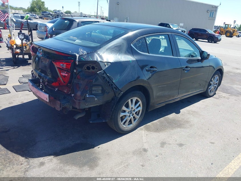2015 Mazda 3 VIN JM1BM1V71F1230660 IAAI salvage auction — REAR END, Salvage Title, sold $1,600 on 2026-07-10 (photo 4)