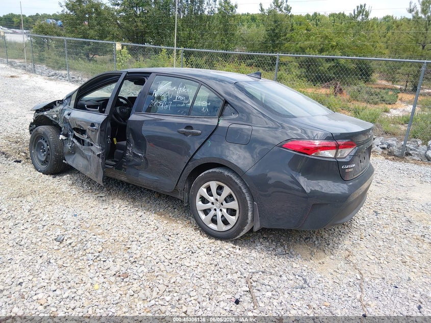 2026 Toyota Corolla VIN 5YFB4MDE1TP425473 IAAI salvage auction — LEFT SIDE, Salvage (Alabama), sold $25 on 2026-07-27 (photo 3)