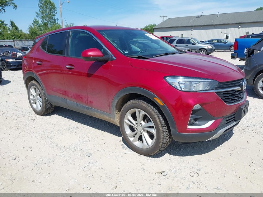 2020 Buick Encore gx VIN KL4MMCSL6LB117194 IAAI salvage auction — LEFT FRONT, Salvage (Ohio), sold $2,500 on 2026-08-02 (photo 1)