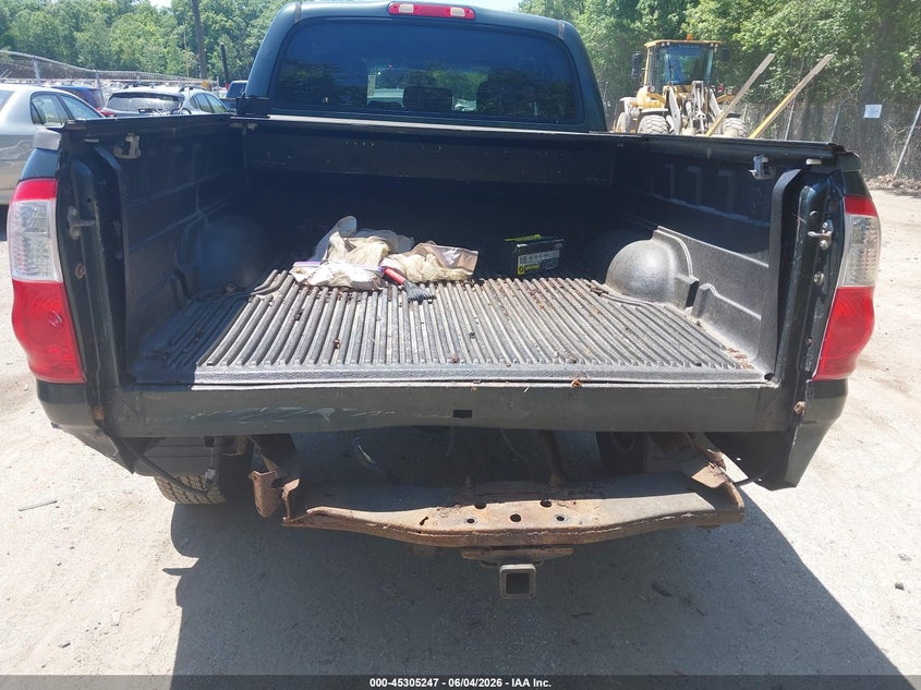 2005 Toyota Tundra VIN 5TBDT44125S473429 IAAI salvage auction — REAR END, Salvage (Rhode Island), sold $1,000 on 2026-07-21 (photo 6)