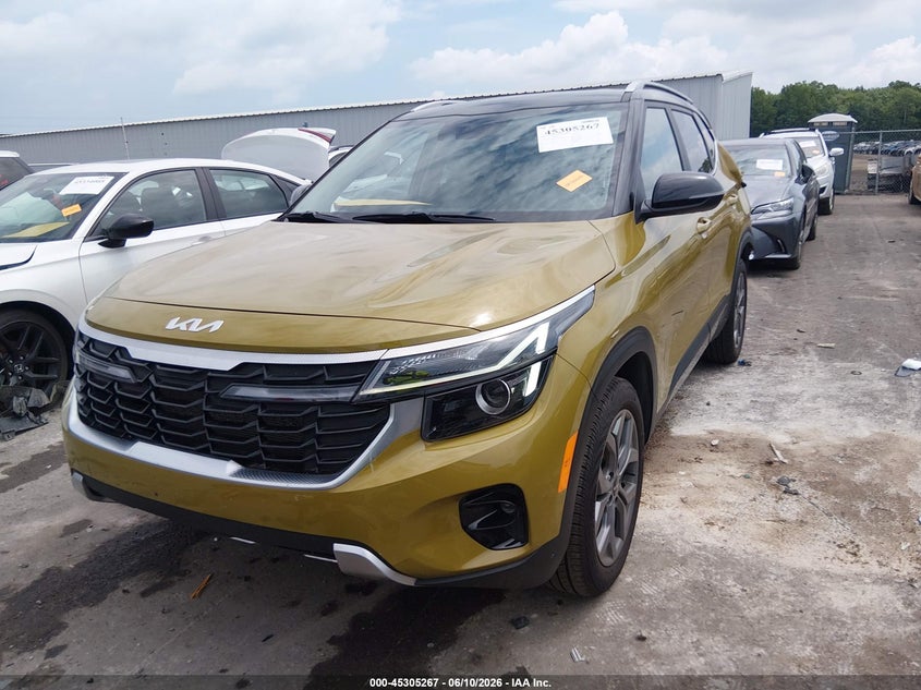 2024 Kia Seltos VIN KNDEU2AA4R7600134 IAAI salvage auction — LEFT REAR, Salvage (Ohio), sold $4,750 on 2026-07-28 (photo 2)