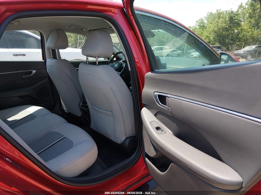 2020 Hyundai Sonata VIN 5NPEF4JA9LH058490 IAAI salvage auction — FRONT END, Salvage Title, sold $3,750 on 2026-07-22 (photo 8)