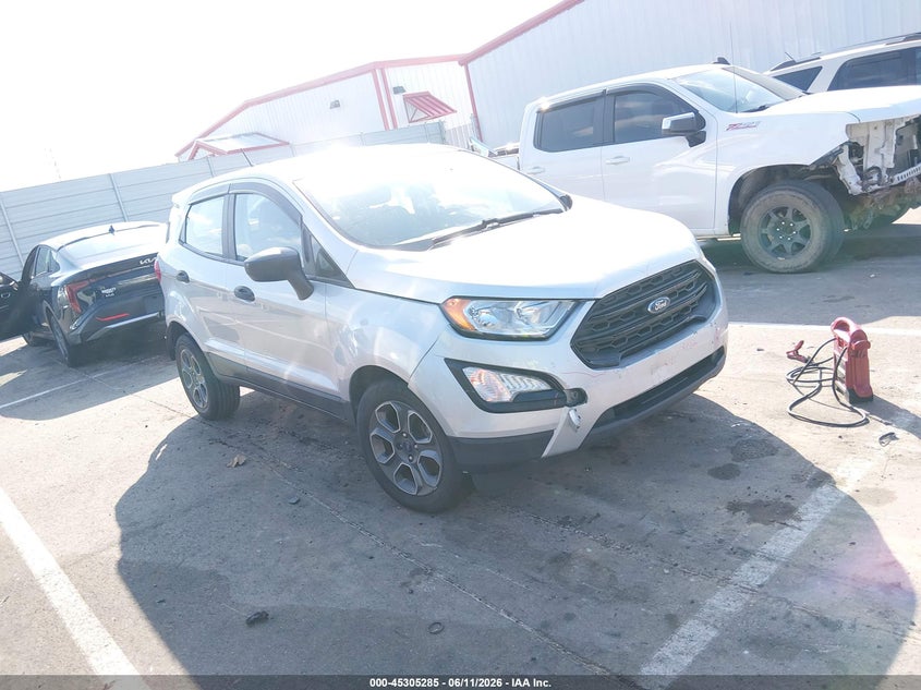 2020 Ford Ecosport VIN MAJ3S2FE2LC339941 IAAI salvage auction — FRONT END, Salvage (Tennessee), sold $2,150 on 2026-07-24 (photo 1)