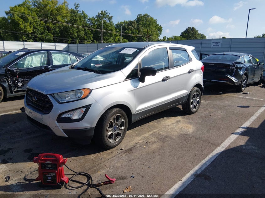 2020 Ford Ecosport VIN MAJ3S2FE2LC339941 IAAI salvage auction — FRONT END, Salvage (Tennessee), sold $2,150 on 2026-07-24 (photo 2)