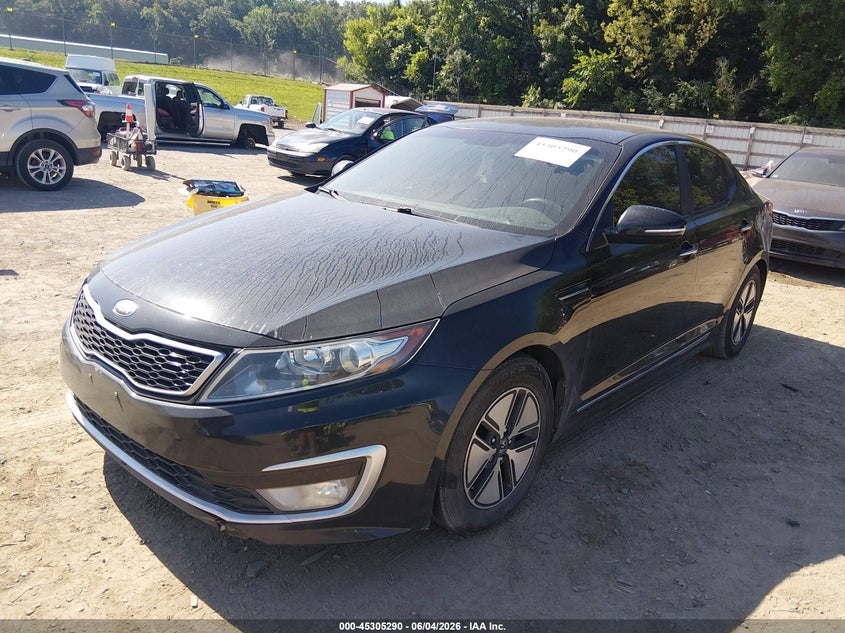 2013 Kia Optima hybrid VIN KNAGM4AD2D5045183 IAAI salvage auction — NORMAL WEAR, Clear (Tennessee), sold $775 on 2026-07-08 (photo 6)