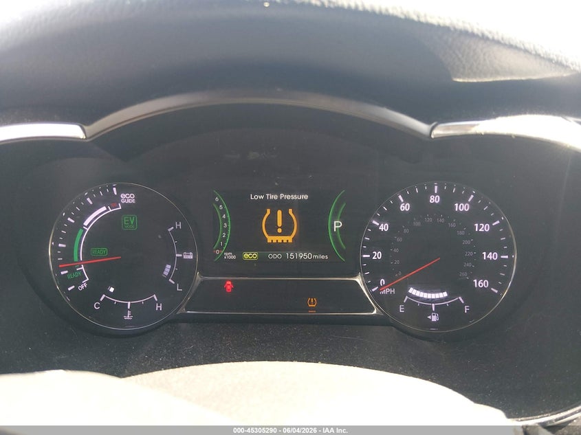 2013 Kia Optima hybrid VIN KNAGM4AD2D5045183 IAAI salvage auction — NORMAL WEAR, Clear (Tennessee), sold $775 on 2026-07-08 (photo 7)