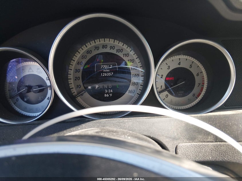 2013 Mercedes-benz C-klasse VIN WDDGF8AB1DA762030 IAAI salvage auction — FRONT END, Salvage Title, sold $2,100 on 2026-08-04 (photo 7)