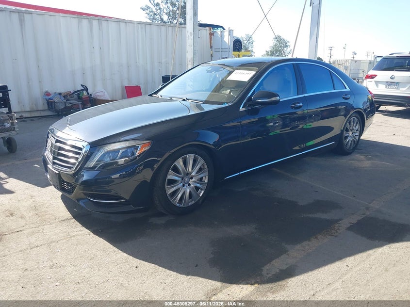 2015 Mercedes-benz S-klasse VIN WDDUG8FB7FA081950 IAAI salvage auction — UNKNOWN, Salvage (California), sold $9,950 on 2026-07-08 (photo 2)