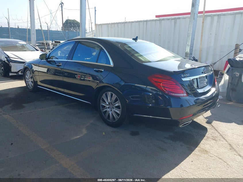 2015 Mercedes-benz S-klasse VIN WDDUG8FB7FA081950 IAAI salvage auction — UNKNOWN, Salvage (California), sold $9,950 on 2026-07-08 (photo 3)