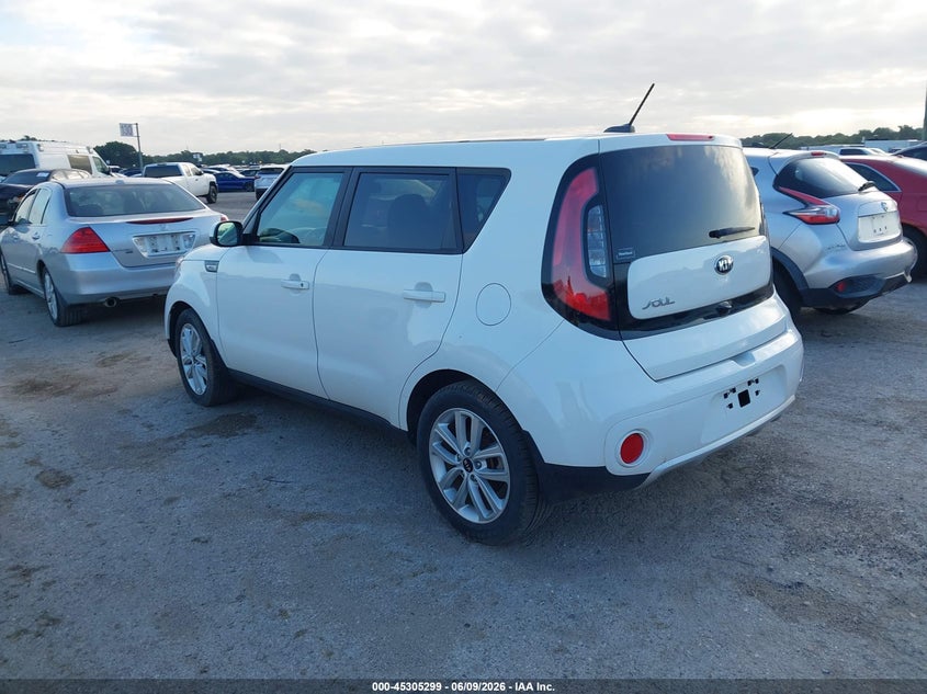 2018 Kia Soul VIN KNDJP3A51J7559724 IAAI salvage auction — NORMAL WEAR, Salvage Title, sold $950 on 2026-07-21 (photo 3)