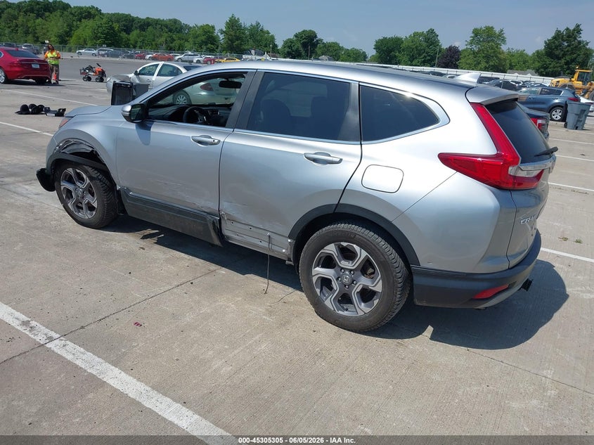 2017 Honda Cr-v VIN 2HKRW2H54HH661997 IAAI salvage auction — LEFT FRONT, Salvage Title, sold $5,500 on 2026-07-20 (photo 3)