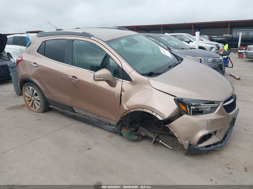 2018 Buick Encore VIN KL4CJASB6JB540242 IAAI salvage auction — SUSPENSION, Salvage (Texas), sold $825 on 2026-07-21 (photo 1)