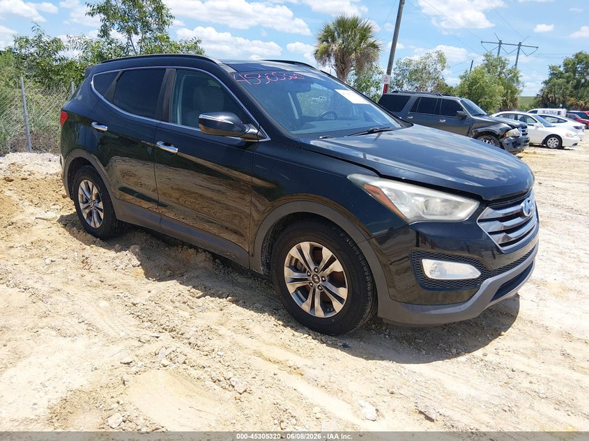 2016 Hyundai Santa fe VIN 5XYZU3LB5GG362307 IAAI salvage auction — NORMAL WEAR, Salvage Title, sold $2,350 on 2026-07-07 (photo 1)
