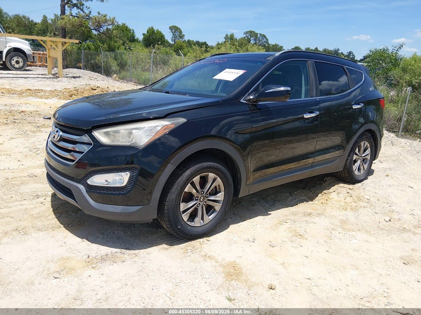 2016 Hyundai Santa fe VIN 5XYZU3LB5GG362307 IAAI salvage auction — NORMAL WEAR, Salvage Title, sold $2,350 on 2026-07-07 (photo 2)