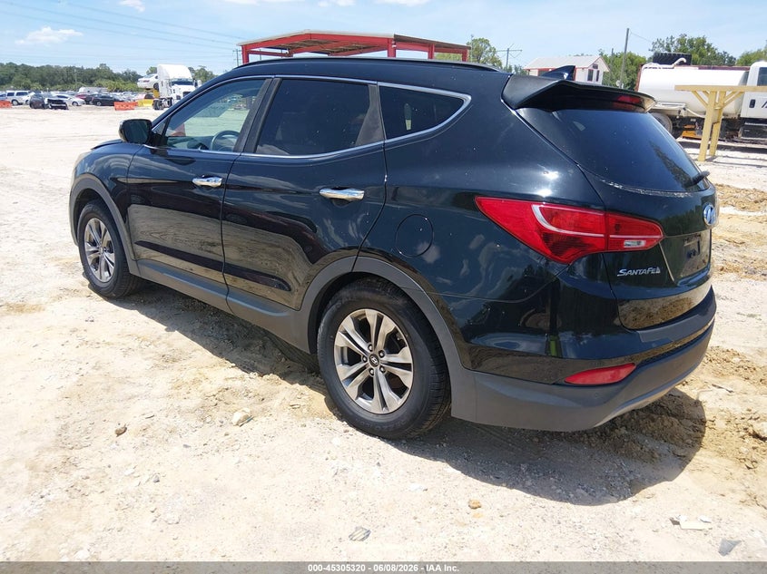 2016 Hyundai Santa fe VIN 5XYZU3LB5GG362307 IAAI salvage auction — NORMAL WEAR, Salvage Title, sold $2,350 on 2026-07-07 (photo 3)
