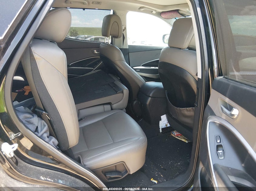 2016 Hyundai Santa fe VIN 5XYZU3LB5GG362307 IAAI salvage auction — NORMAL WEAR, Salvage Title, sold $2,350 on 2026-07-07 (photo 8)