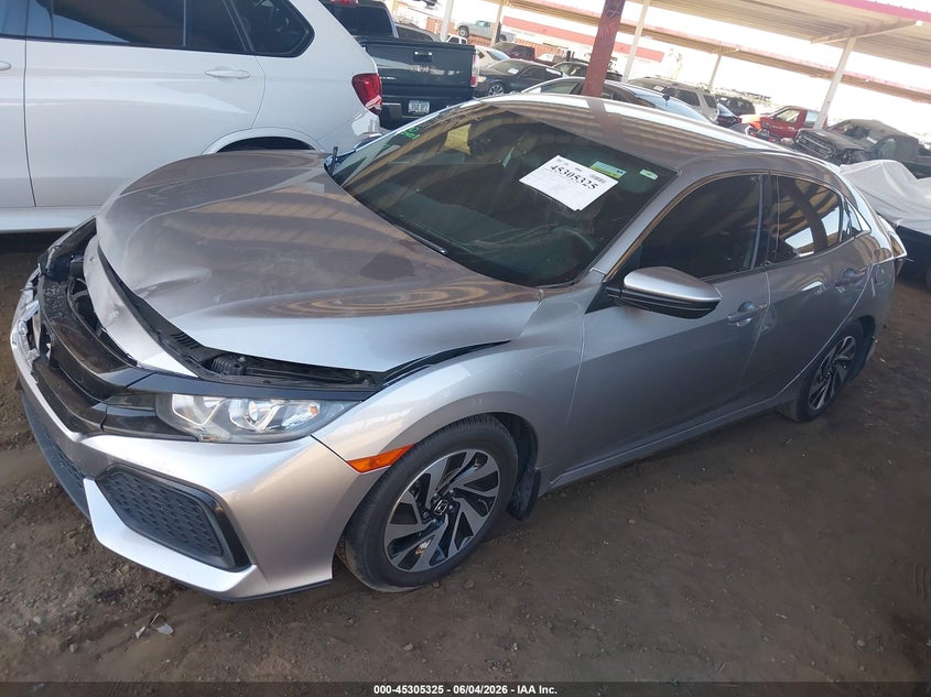 2018 Honda Civic VIN SHHFK7H26JU231358 IAAI salvage auction — FRONT END, Salvage Title, sold $3,800 on 2026-07-14 (photo 2)