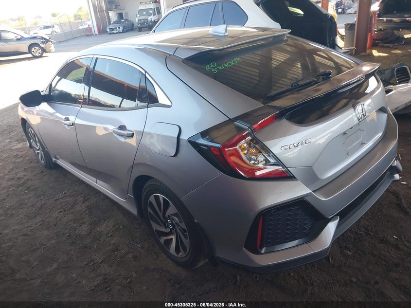 2018 Honda Civic VIN SHHFK7H26JU231358 IAAI salvage auction — FRONT END, Salvage Title, sold $3,800 on 2026-07-14 (photo 3)
