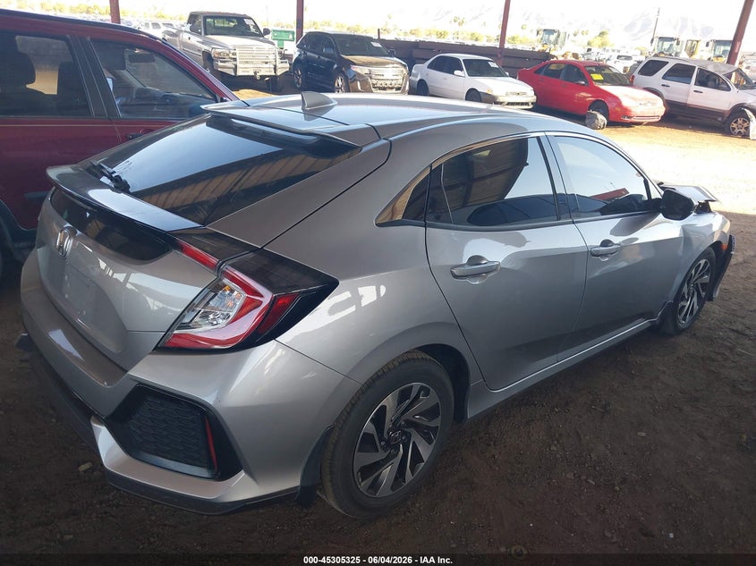 2018 Honda Civic VIN SHHFK7H26JU231358 IAAI salvage auction — FRONT END, Salvage Title, sold $3,800 on 2026-07-14 (photo 4)