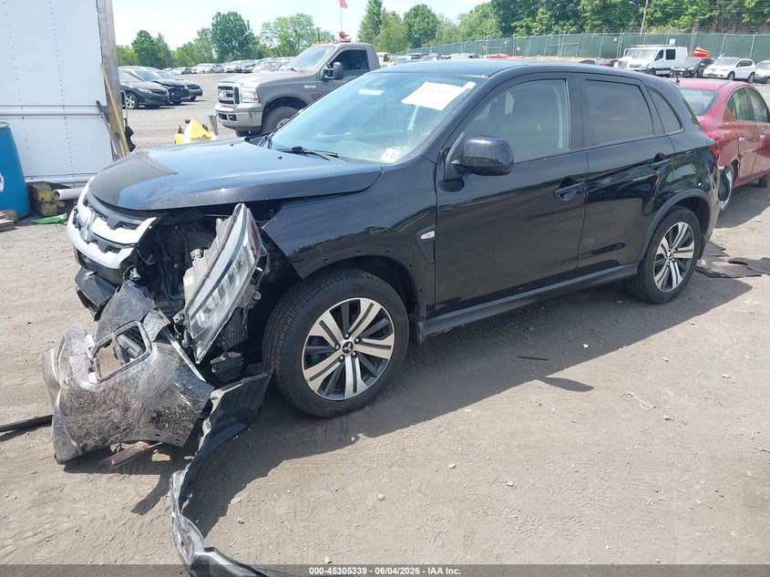 2022 Mitsubishi Outlander VIN JA4ARUAU0NU002862 IAAI salvage auction — FRONT END, Salvage Title, sold $4,050 on 2026-07-14 (photo 2)