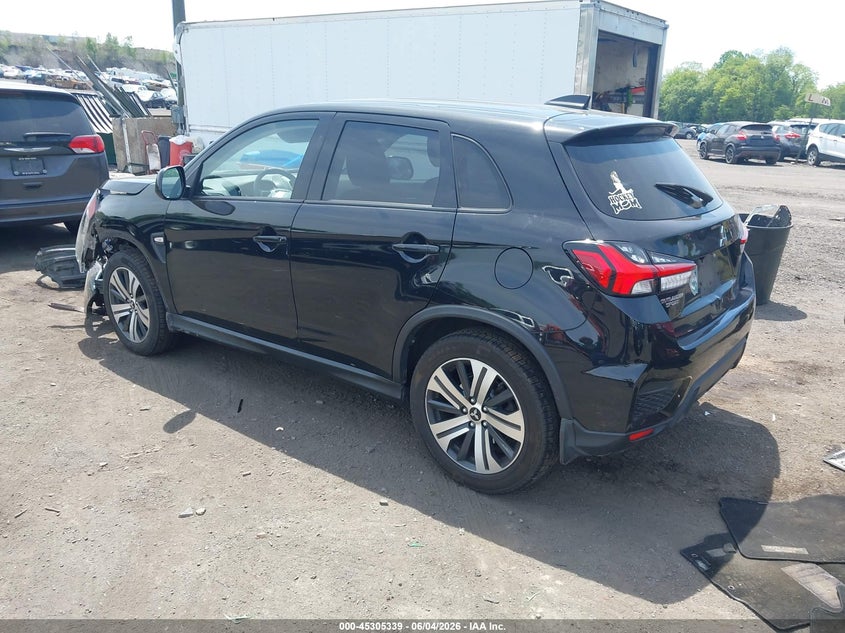 2022 Mitsubishi Outlander VIN JA4ARUAU0NU002862 IAAI salvage auction — FRONT END, Salvage Title, sold $4,050 on 2026-07-14 (photo 3)