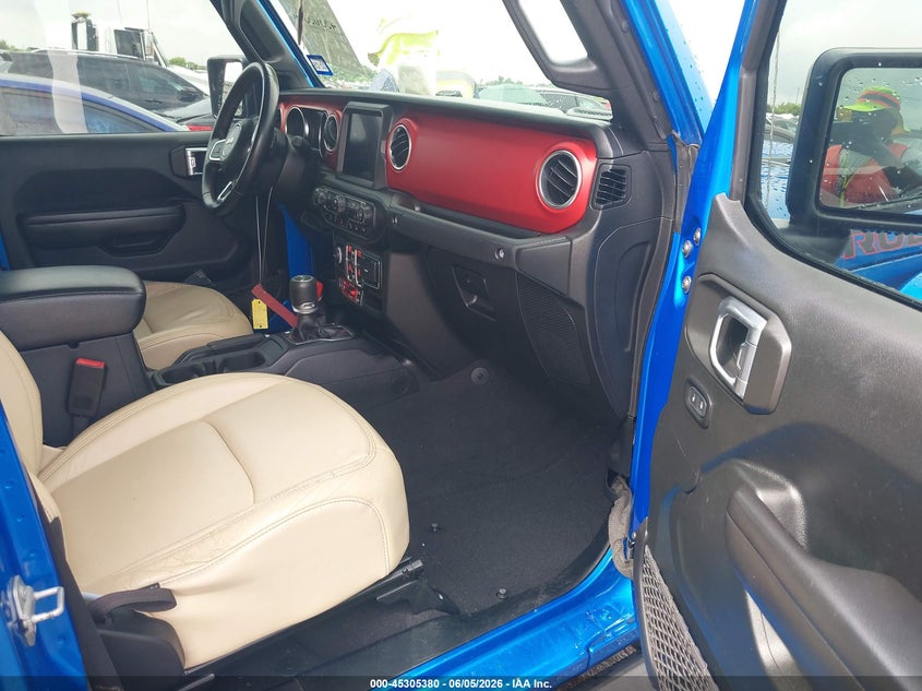 2021 Jeep Gladiator VIN 1C6JJTBGXML514737 IAAI salvage auction — LEFT REAR, Salvage Title, sold $14,450 on 2026-07-29 (photo 5)