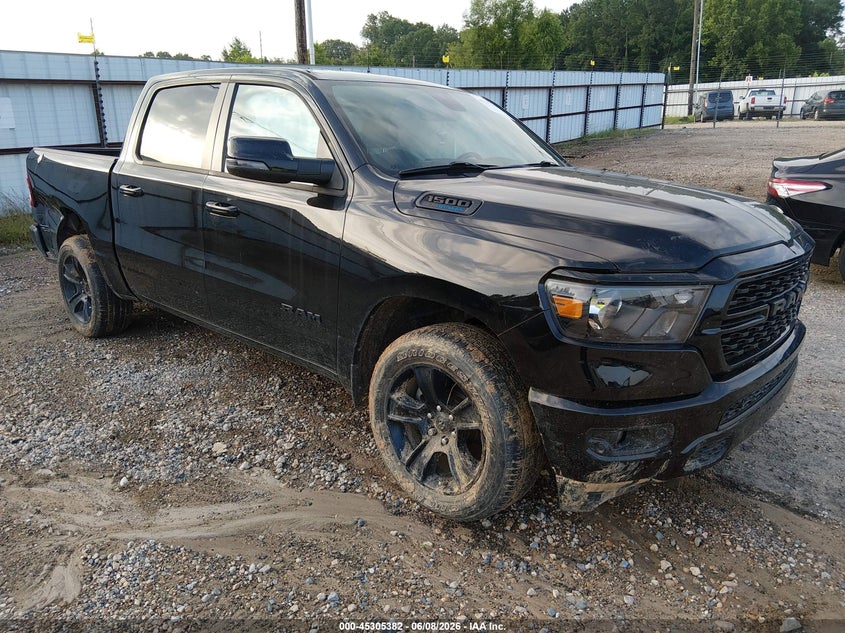 2023 Ram 1500 VIN 1C6SRFFT1PN563033 IAAI salvage auction — LEFT FRONT, Salvage Title, sold $11,700 on 2026-07-09 (photo 1)