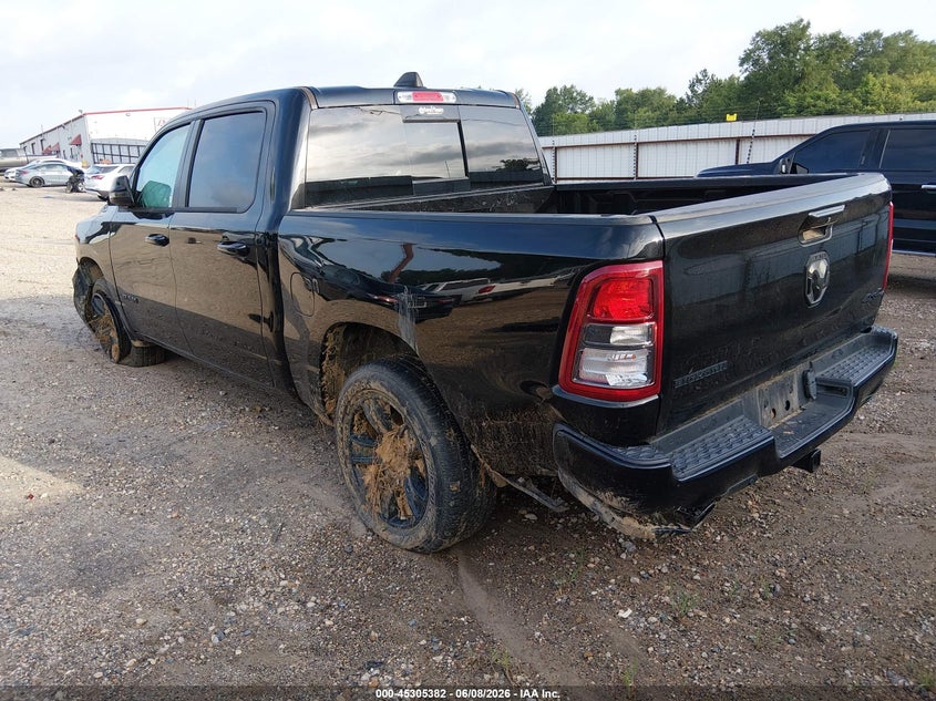 2023 Ram 1500 VIN 1C6SRFFT1PN563033 IAAI salvage auction — LEFT FRONT, Salvage Title, sold $11,700 on 2026-07-09 (photo 3)