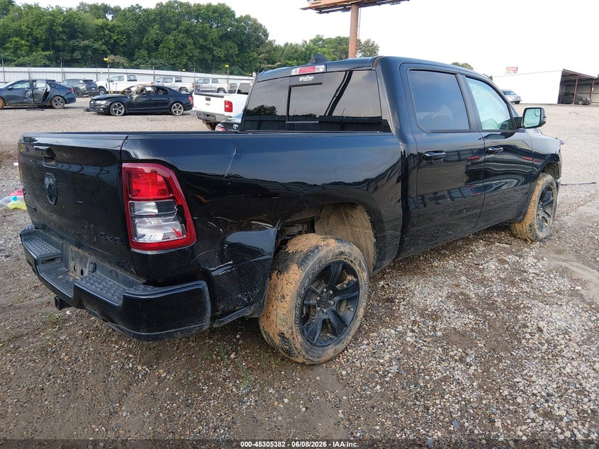 2023 Ram 1500 VIN 1C6SRFFT1PN563033 IAAI salvage auction — LEFT FRONT, Salvage Title, sold $11,700 on 2026-07-09 (photo 4)