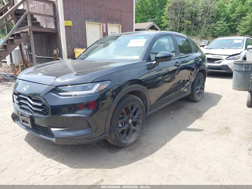 2025 Honda Hr-v VIN 3CZRZ2H56SM722351 IAAI salvage auction — LEFT SIDE, Salvage (Vermont), sold $9,625 on 2026-08-20 (photo 2)
