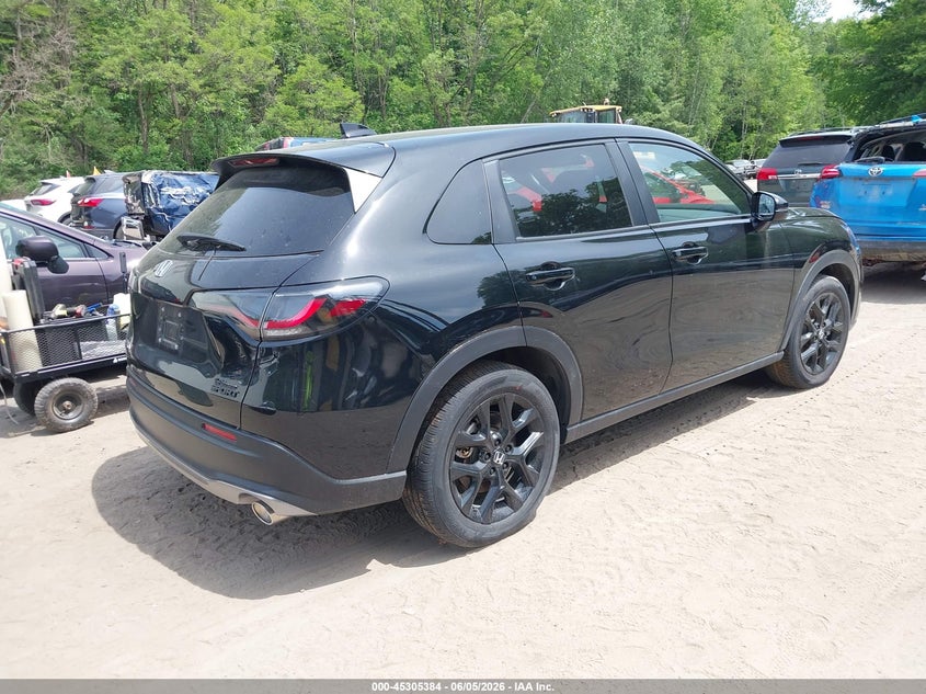 2025 Honda Hr-v VIN 3CZRZ2H56SM722351 IAAI salvage auction — LEFT SIDE, Salvage (Vermont), sold $9,625 on 2026-08-20 (photo 4)