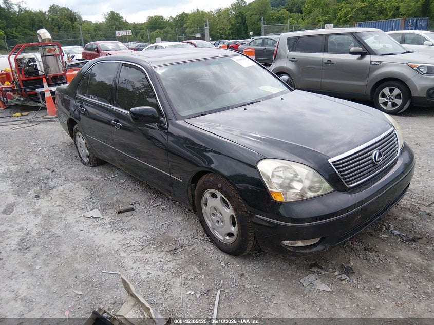 2001 Lexus Ls 430 VIN JTHBN30F810015944 IAAI salvage auction — FRONT END, Clear (Virginia), sold $600 on 2026-07-14 (photo 1)