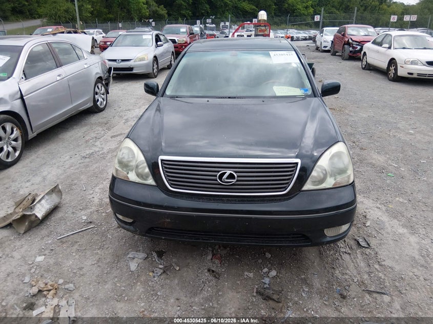 2001 Lexus Ls 430 VIN JTHBN30F810015944 IAAI salvage auction — FRONT END, Clear (Virginia), sold $600 on 2026-07-14 (photo 6)