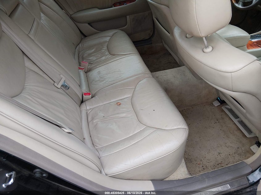 2001 Lexus Ls 430 VIN JTHBN30F810015944 IAAI salvage auction — FRONT END, Clear (Virginia), sold $600 on 2026-07-14 (photo 8)